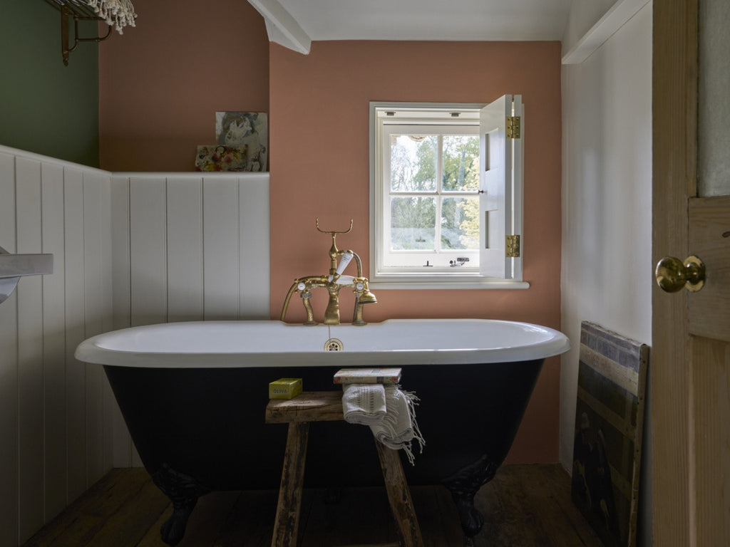 Farrow & Ball Naperon (315) Tester in een interieur
