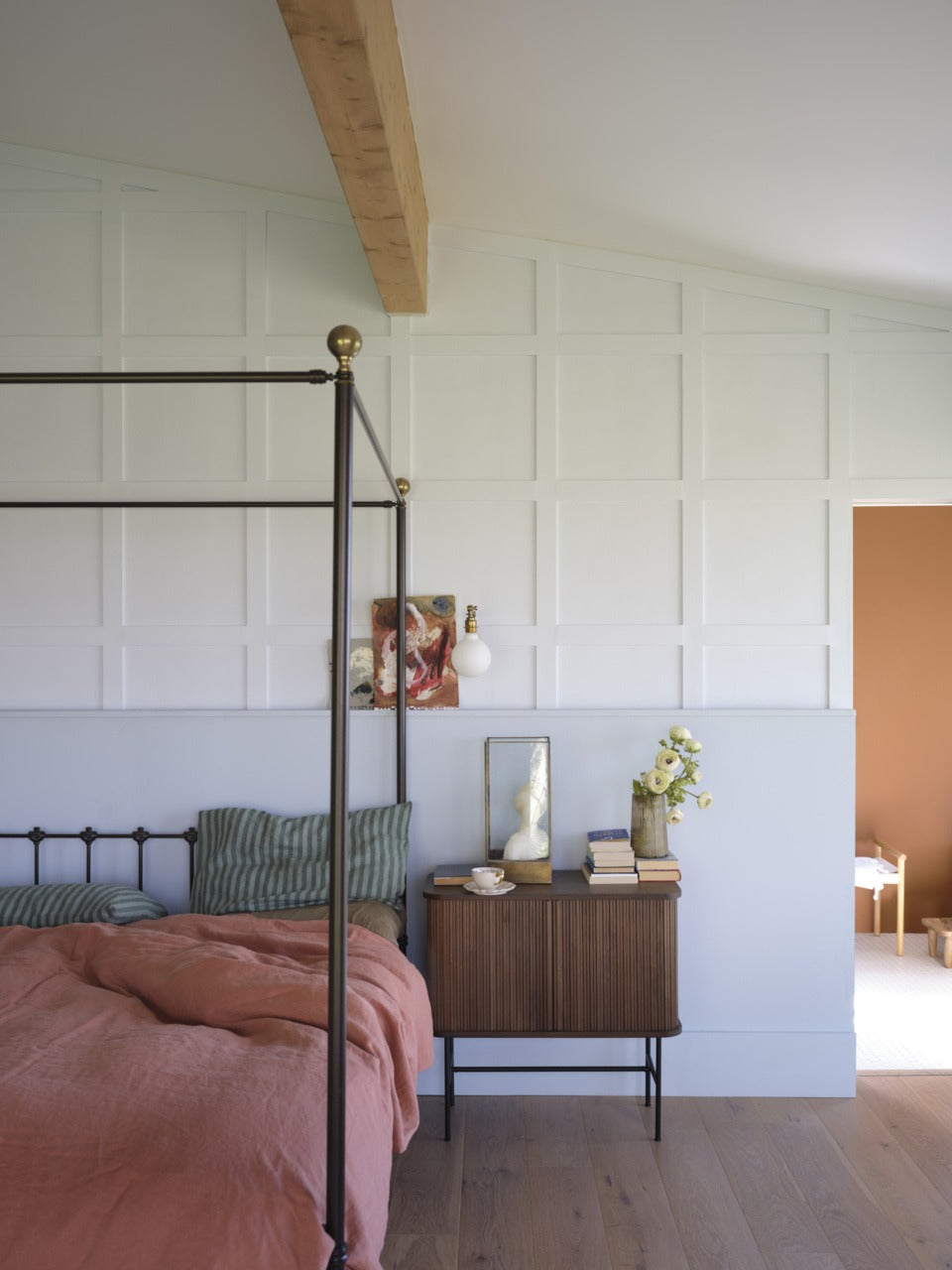 Farrow & Ball Sizing (314) in een interieur