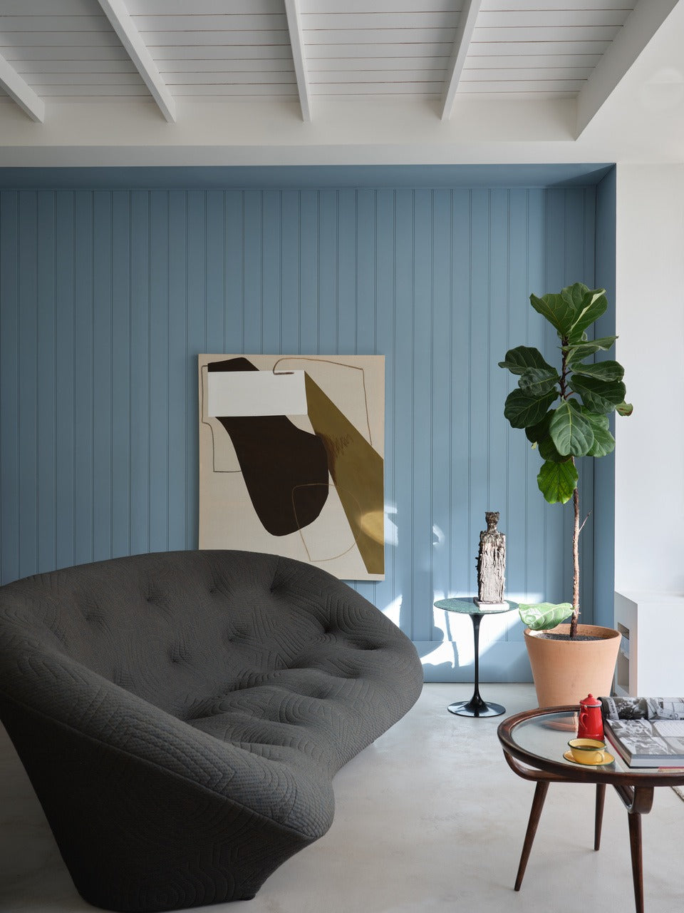 Farrow & Ball Kittiwake (307) in een interieur