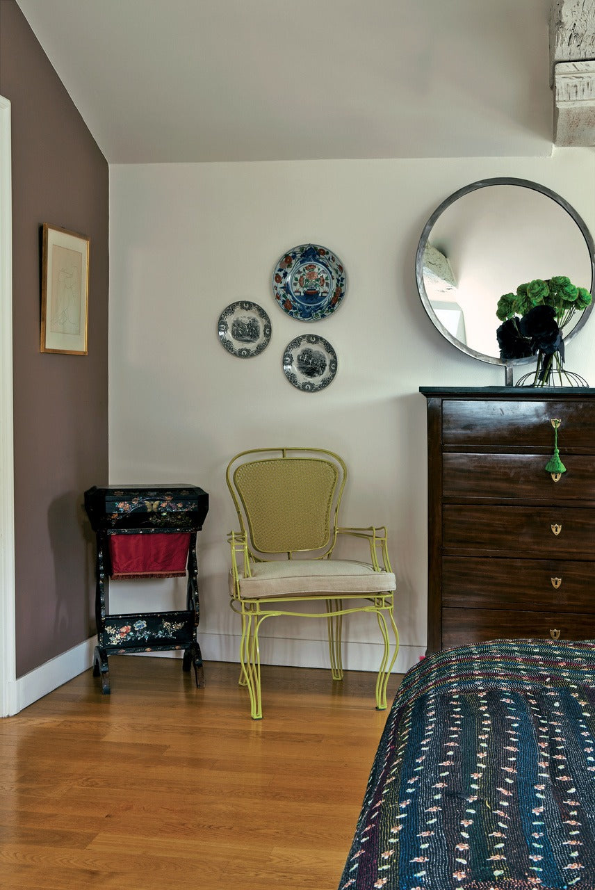 Farrow & Ball London Clay (244) in een interieur