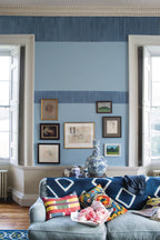 Farrow & Ball Lulworth Blue® (89) Tester in een interieur