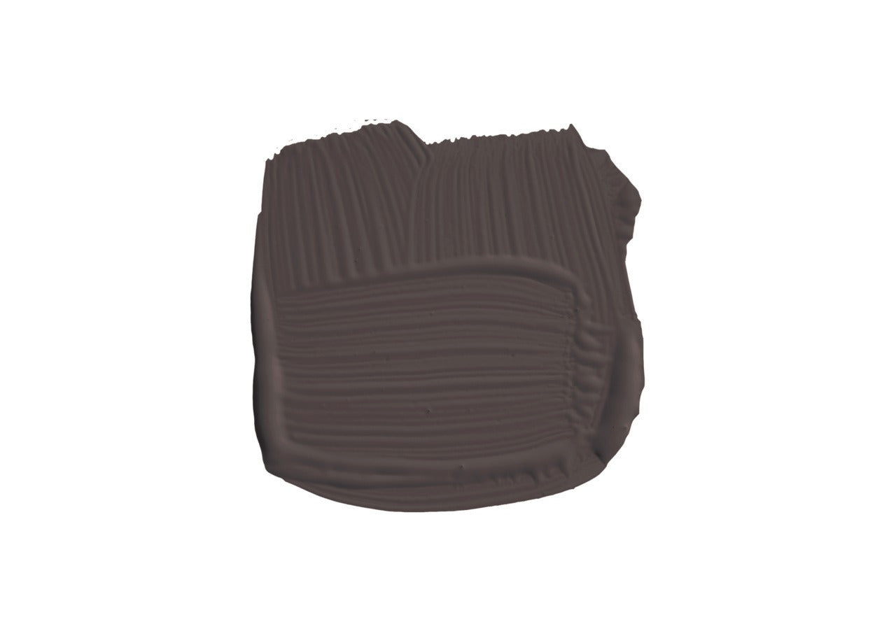 Farrow & Ball Mahogany (36) penseelstreek