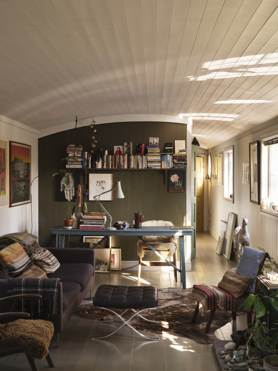 Farrow & Ball Mouse's Back® (40) in een interieur