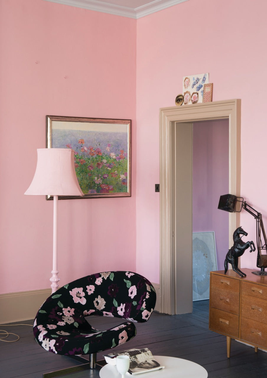 Farrow & Ball Nancy's Blushes (278) in een interieur