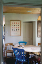 Farrow & Ball Chinese Blue (90) in een interieur