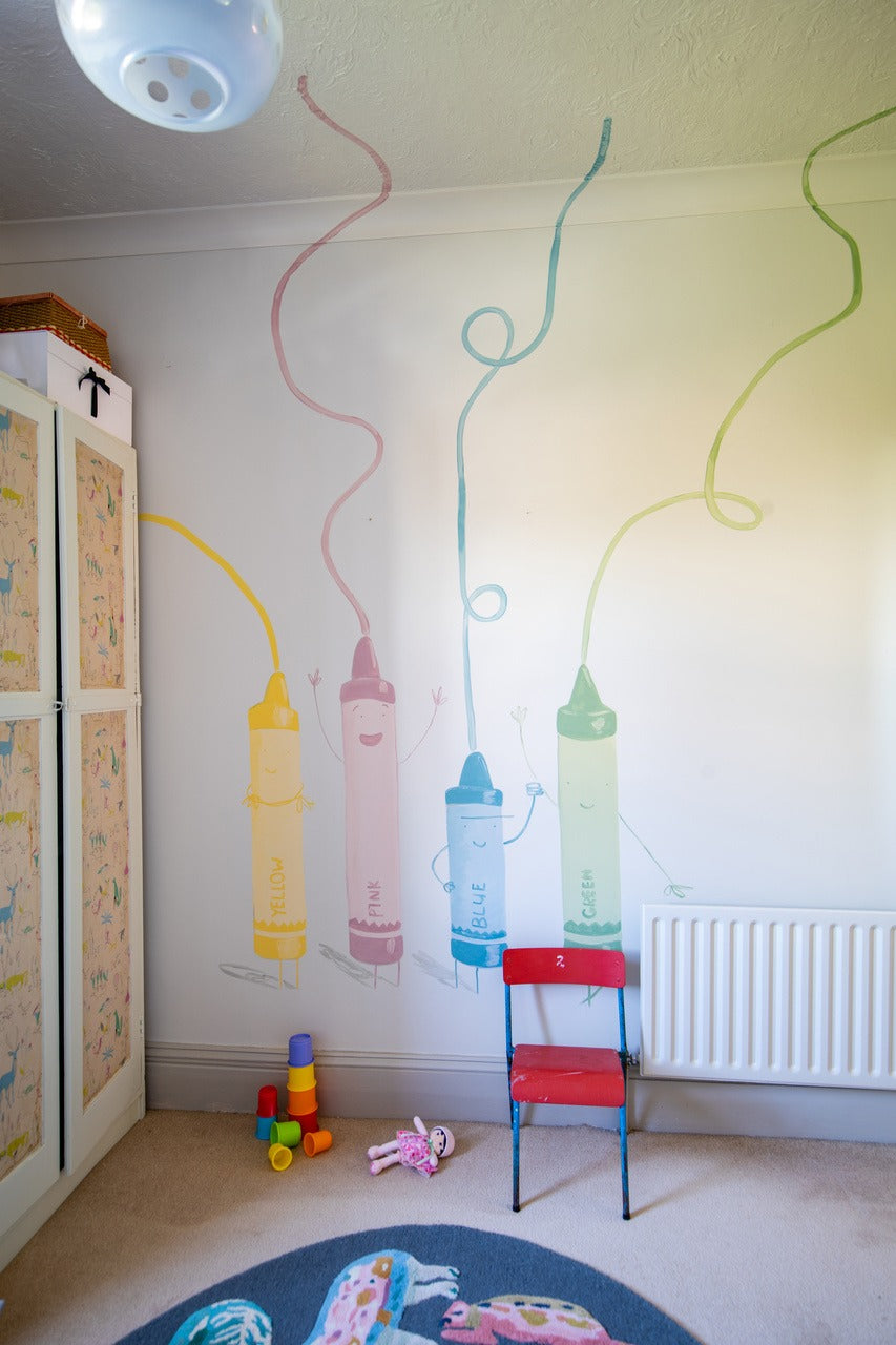 Farrow & Ball Pale Powder (204) in een interieur