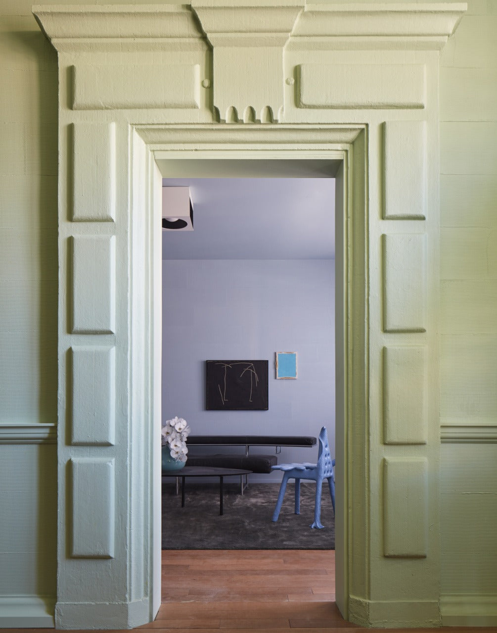 Farrow & Ball Palm (CC4) in een interieur
