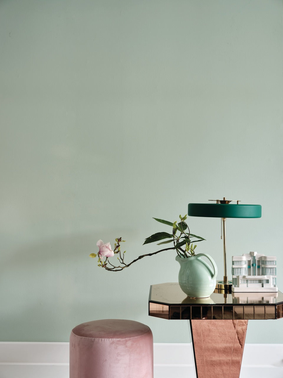 Farrow & Ball Palm (CC4) in een interieur