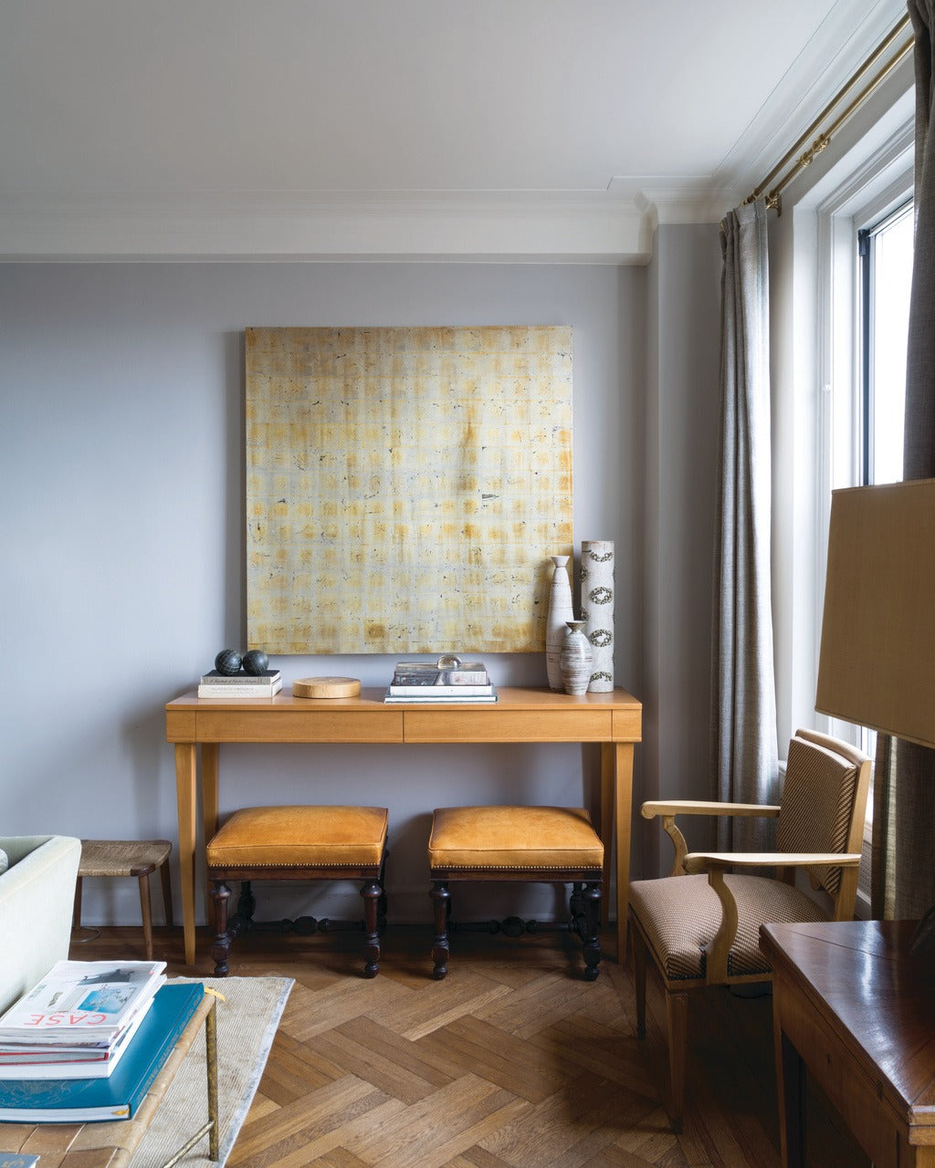 Farrow & Ball Parma Gray (27) in een interieur