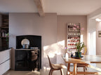 Farrow & Ball Strong White (2001) Tester in een interieur
