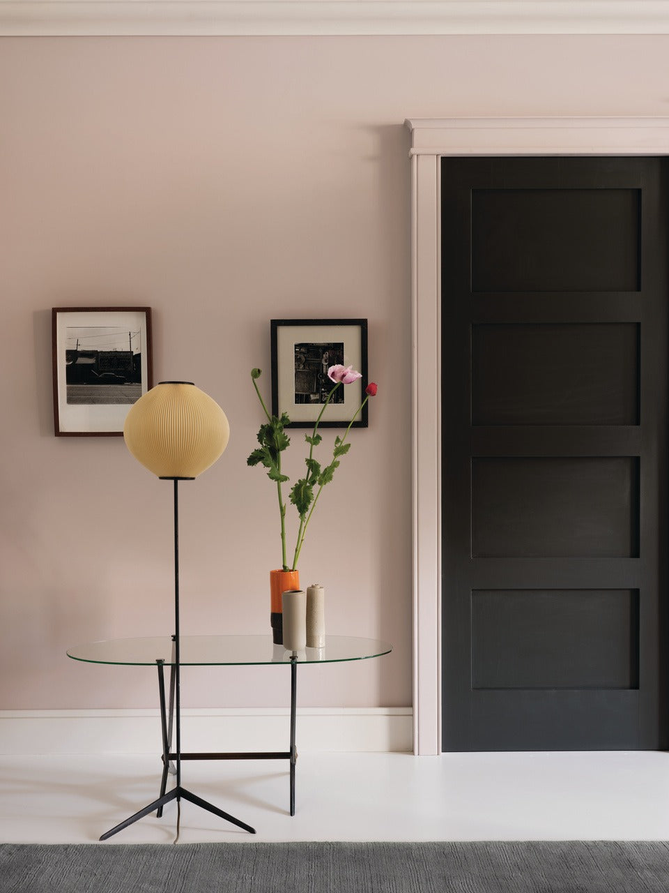 Farrow & Ball Peignoir (286) in een interieur
