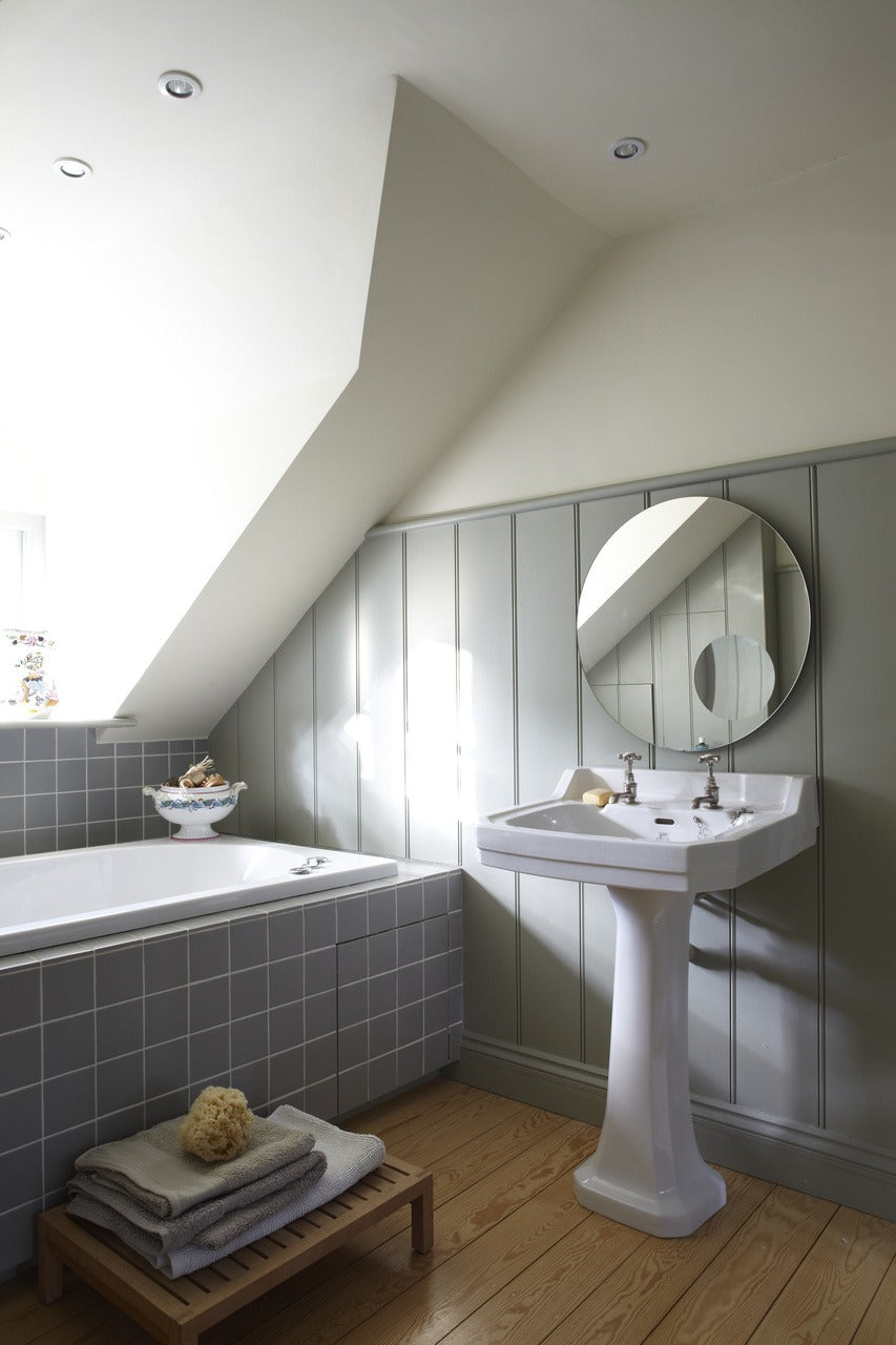 Farrow & Ball Blue Gray (91) in een interieur