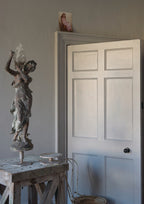 Farrow & Ball Purbeck Stone (275) Tester in een interieur