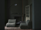Farrow & Ball Reduced Green (313) Tester in een interieur