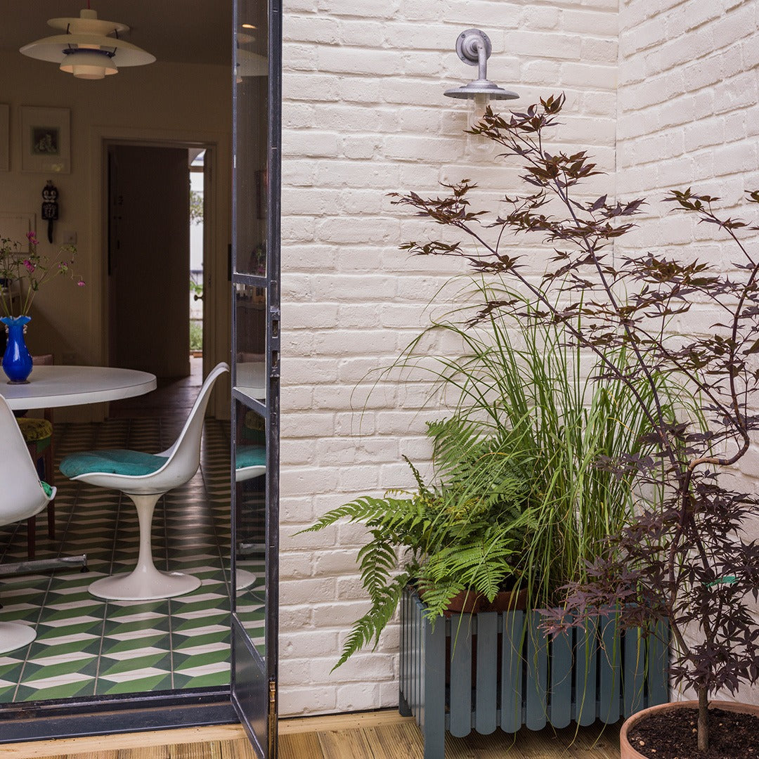 Farrow & Ball School House White (291) in een interieur