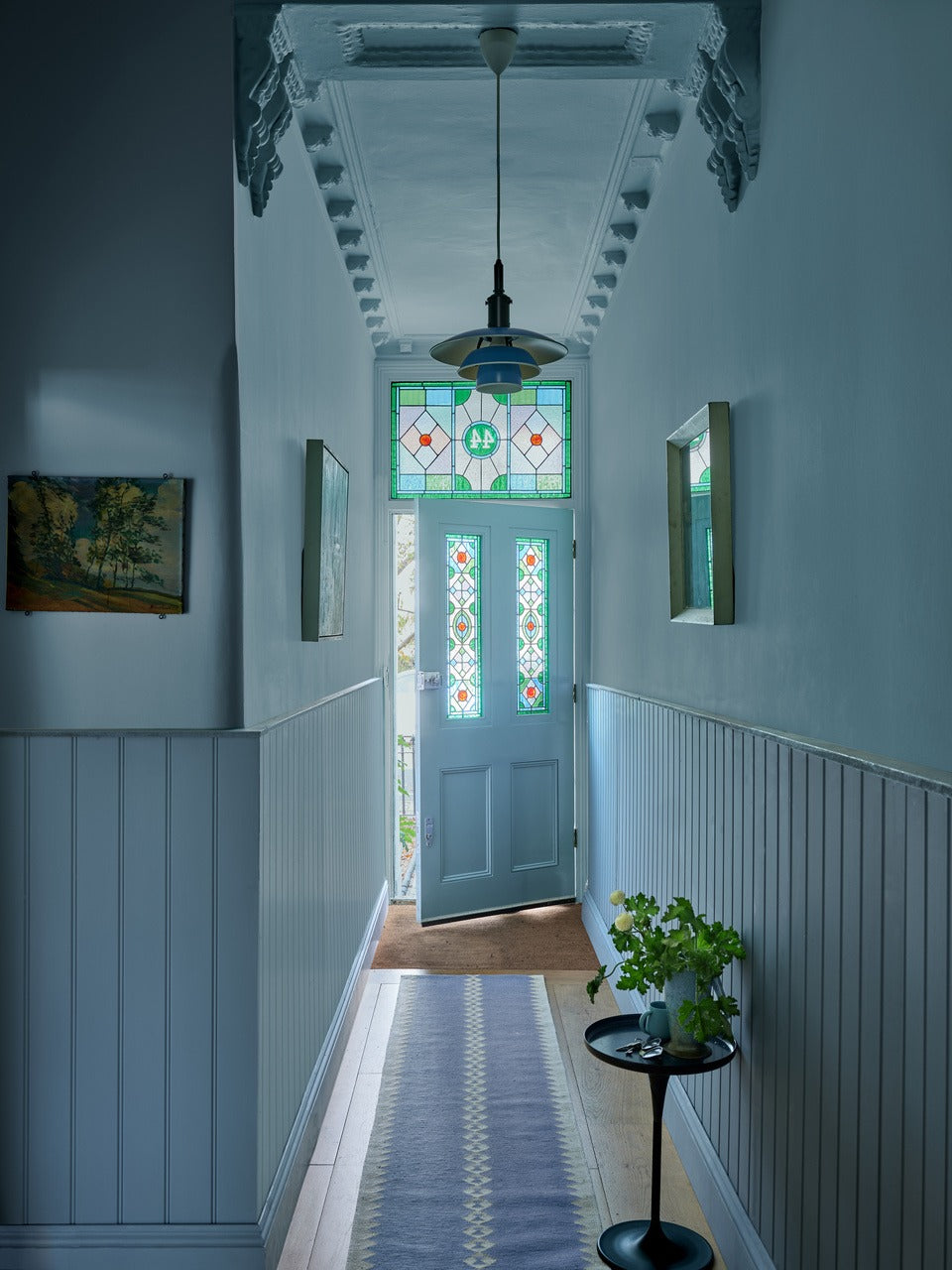 Farrow & Ball Selvedge (306) in een interieur