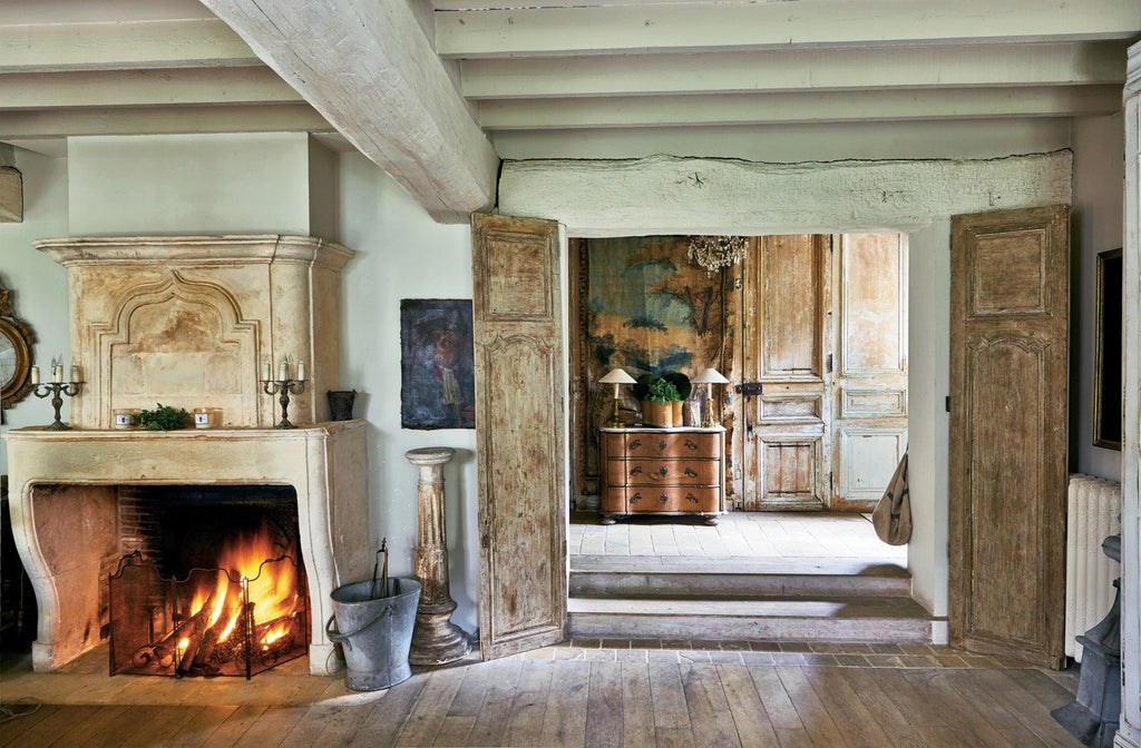 Farrow & Ball Great White (2006) in een interieur