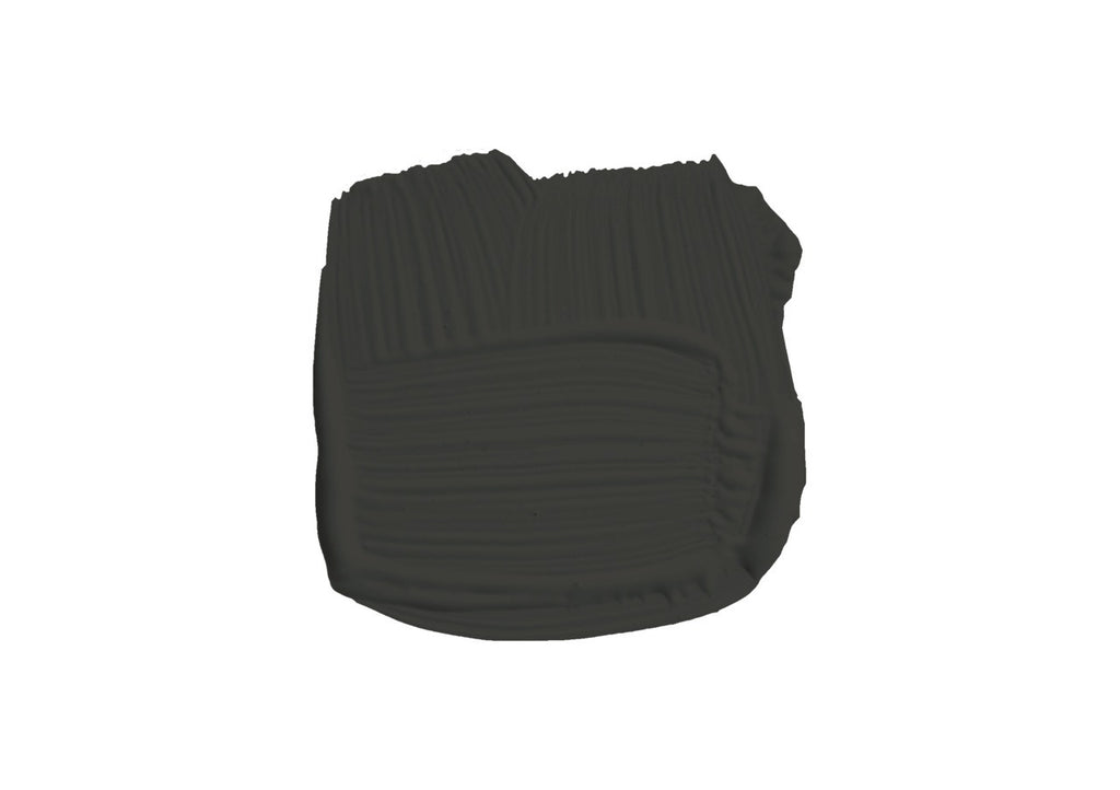 Farrow & Ball Smelt Black (G18) penseelstreek