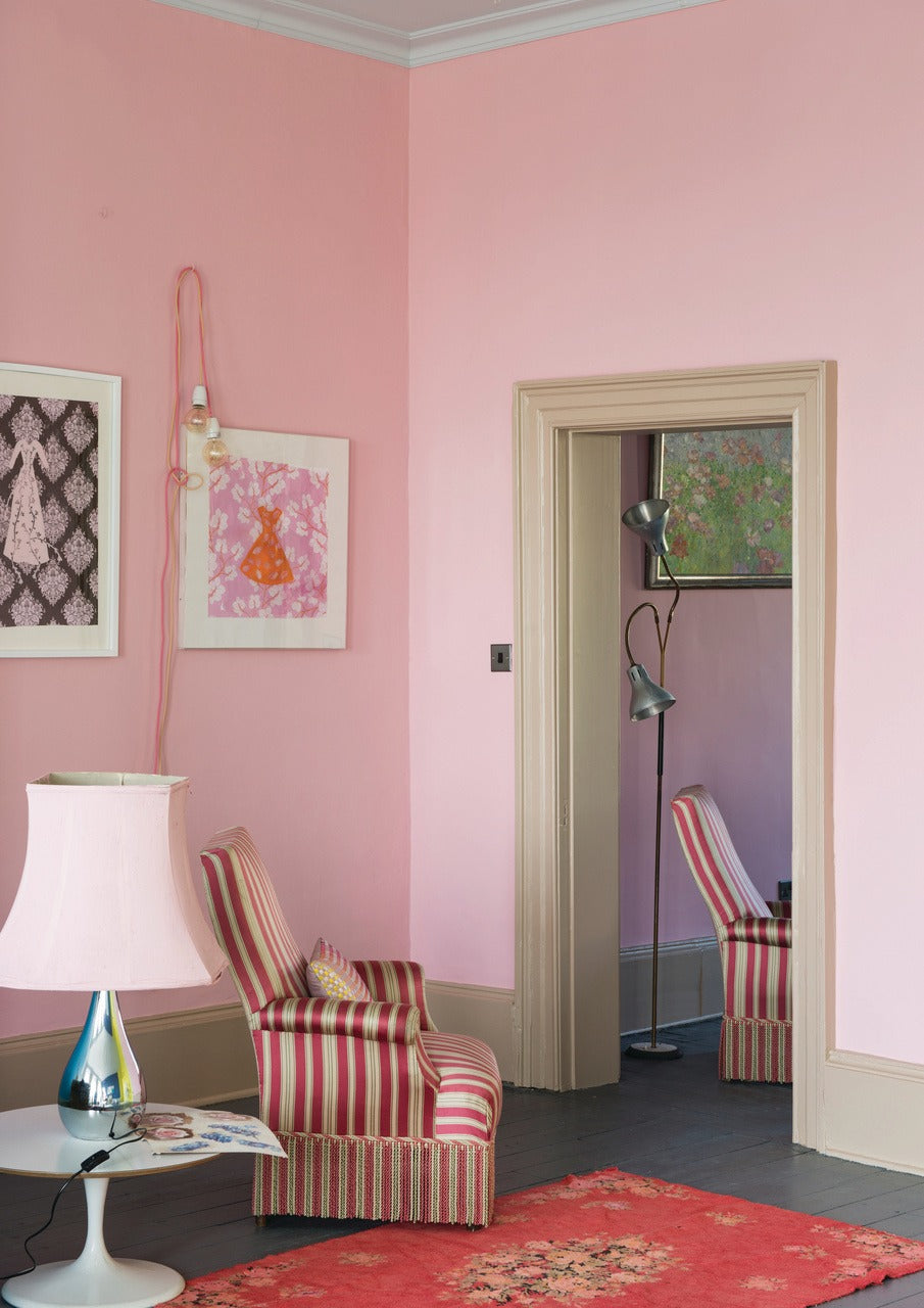 Farrow & Ball Nancy's Blushes (278) in een interieur