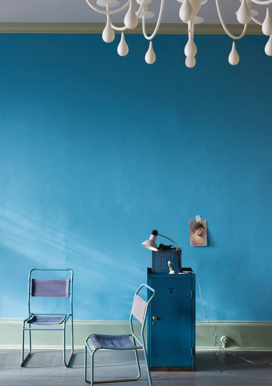 Farrow & Ball Chappell Green® (83) in een interieur