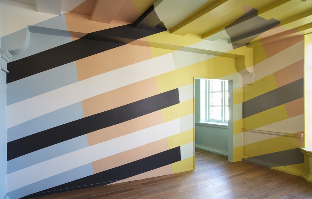 Farrow & Ball Hazy (CC6) in een interieur