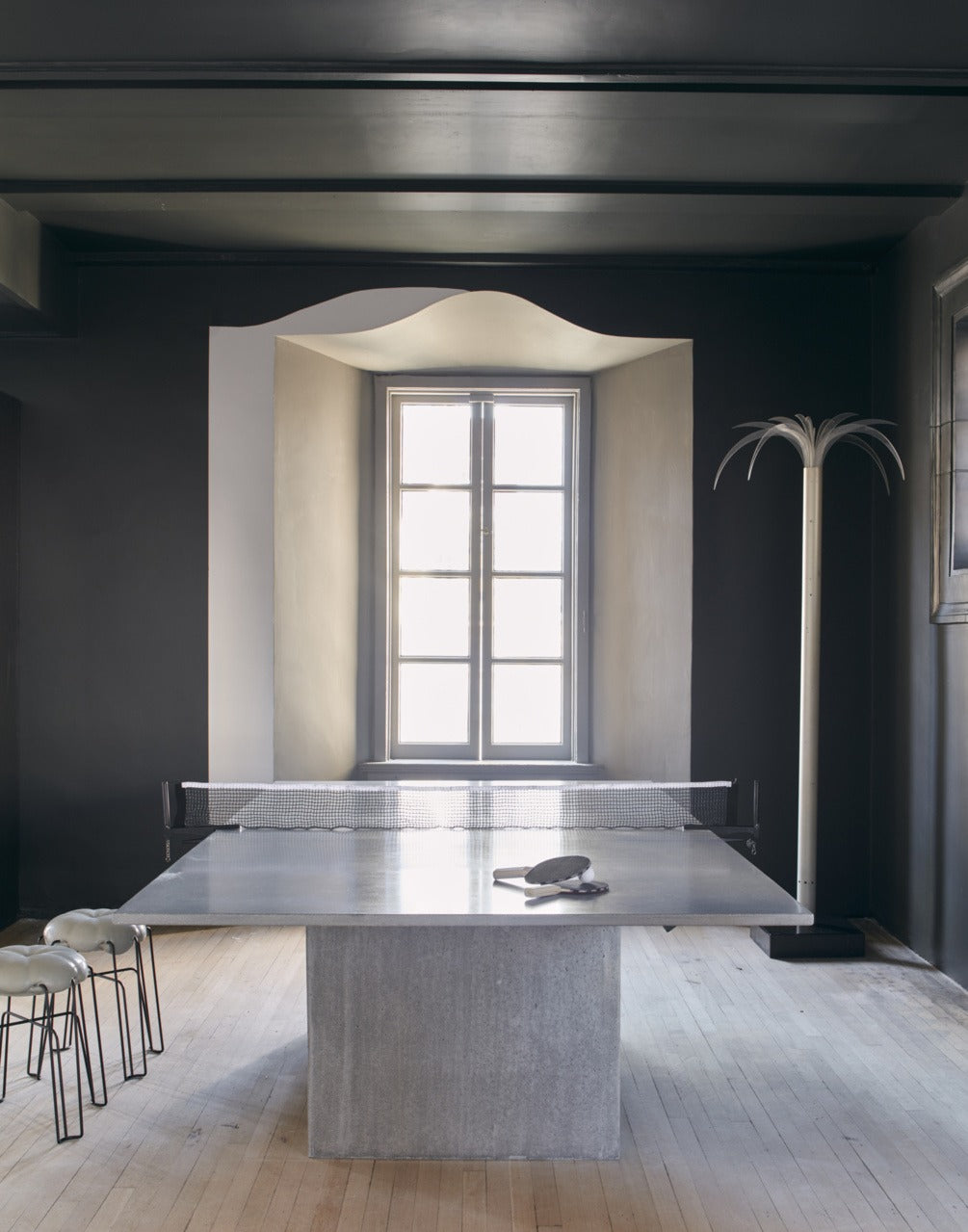 Farrow & Ball Tar (CC1) in een interieur
