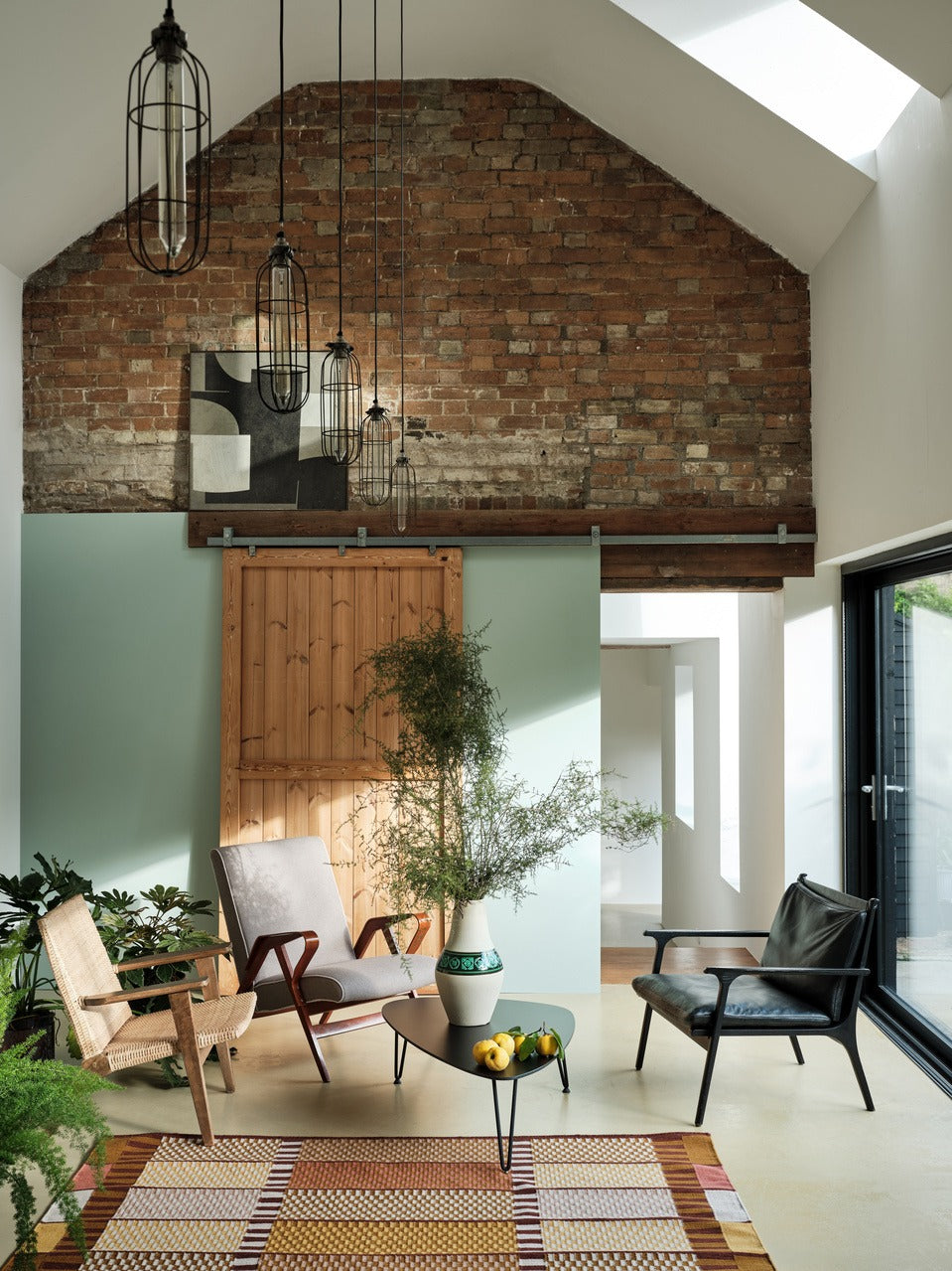 Farrow & Ball Teresa's Green® (236) Tester in een interieur