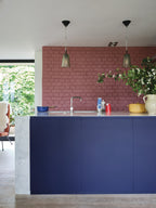 Farrow & Ball Titmouse Blue (W24) in een interieur