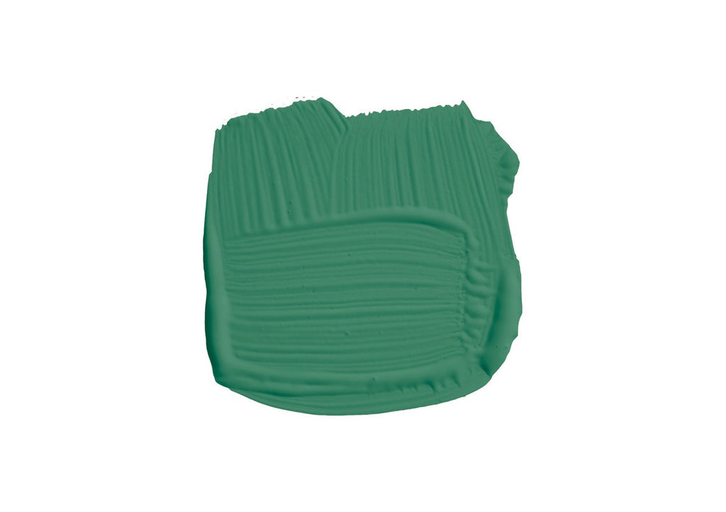Farrow & Ball Verdigris Green (W50) penseelstreek