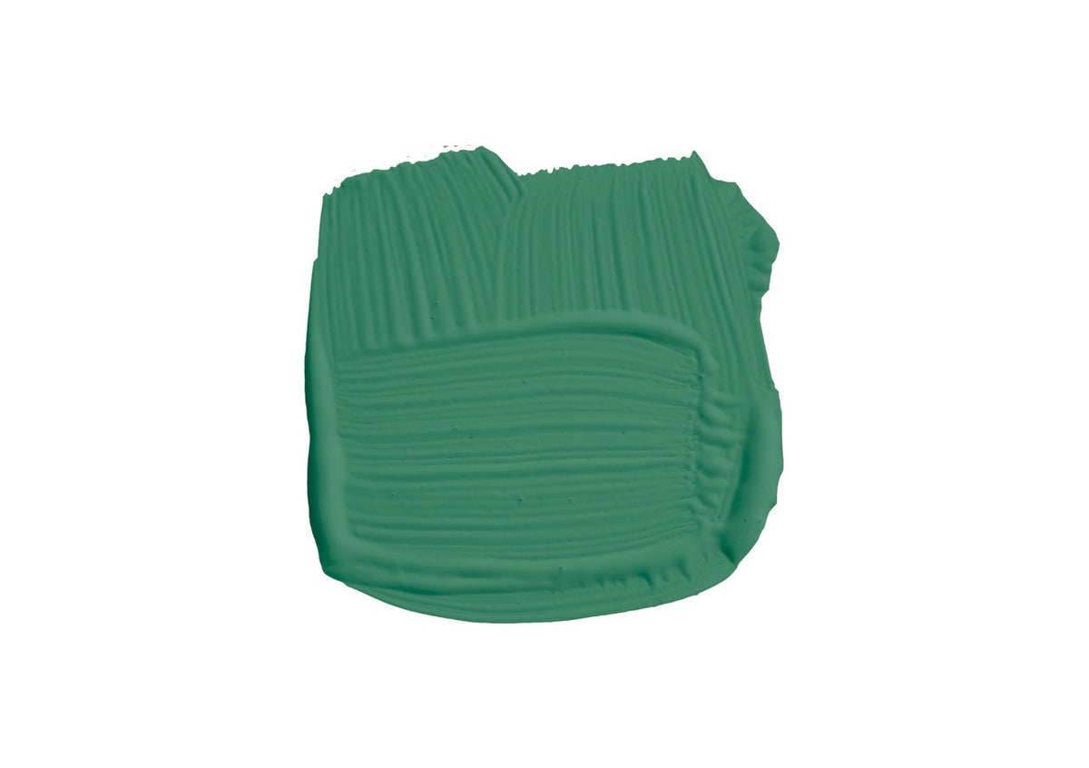 Farrow & Ball Verdigris Green (W50) penseelstreek