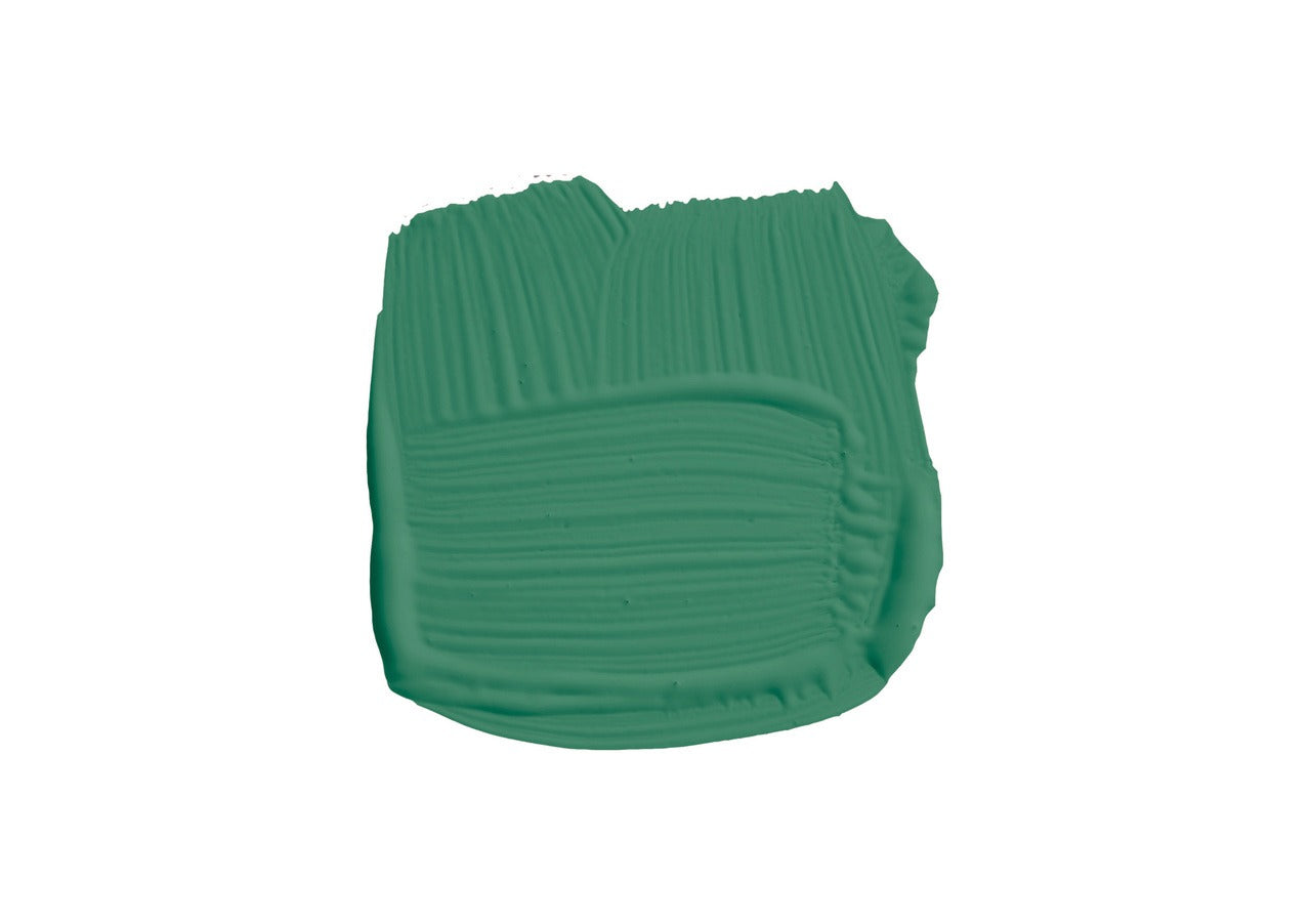 Farrow & Ball Verdigris Green (W50) penseelstreek