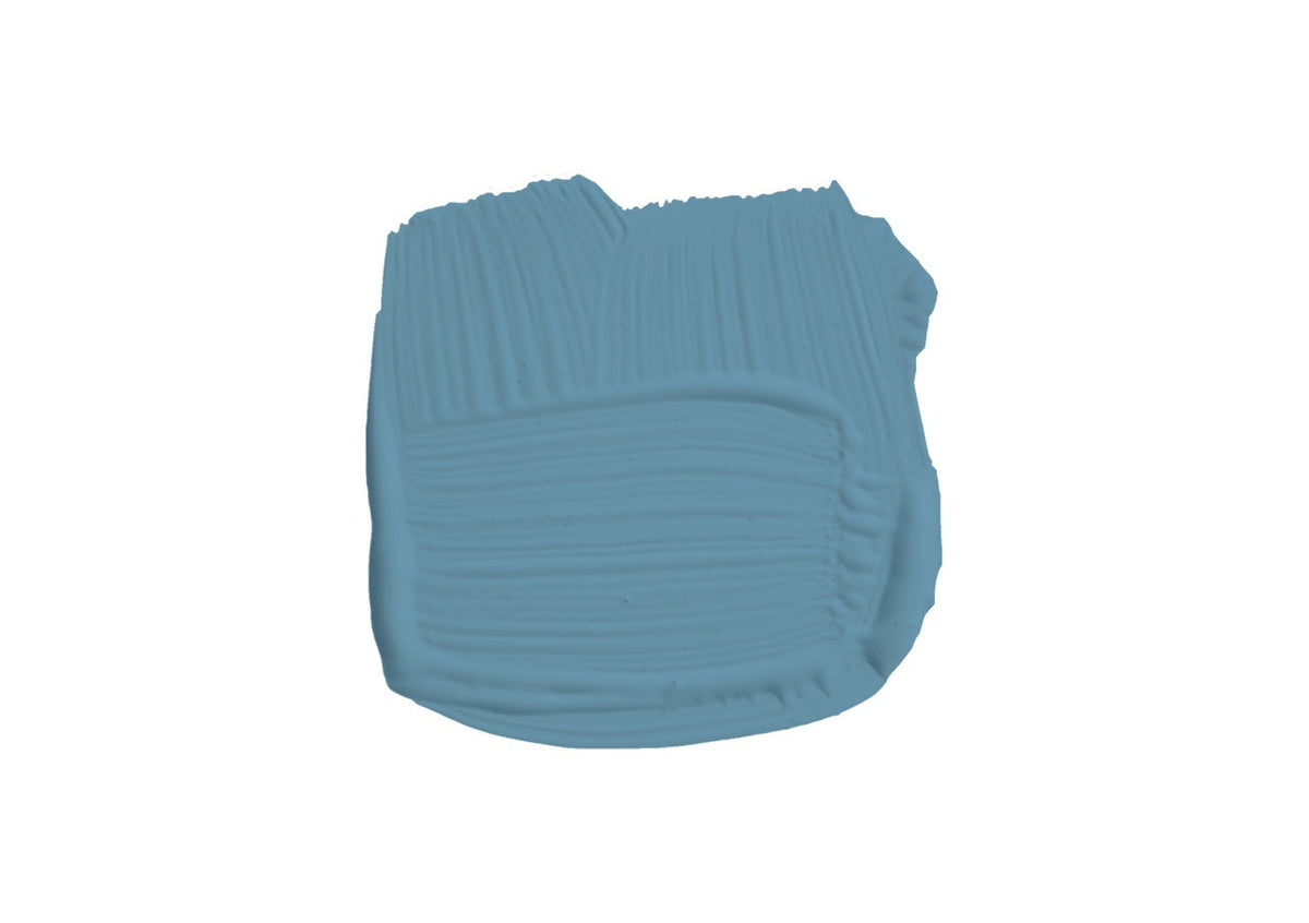 Farrow & Ball Yard Blue (G12) penseelstreek