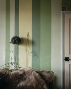 Farrow & Ball Yeabridge Green (287) in een interieur