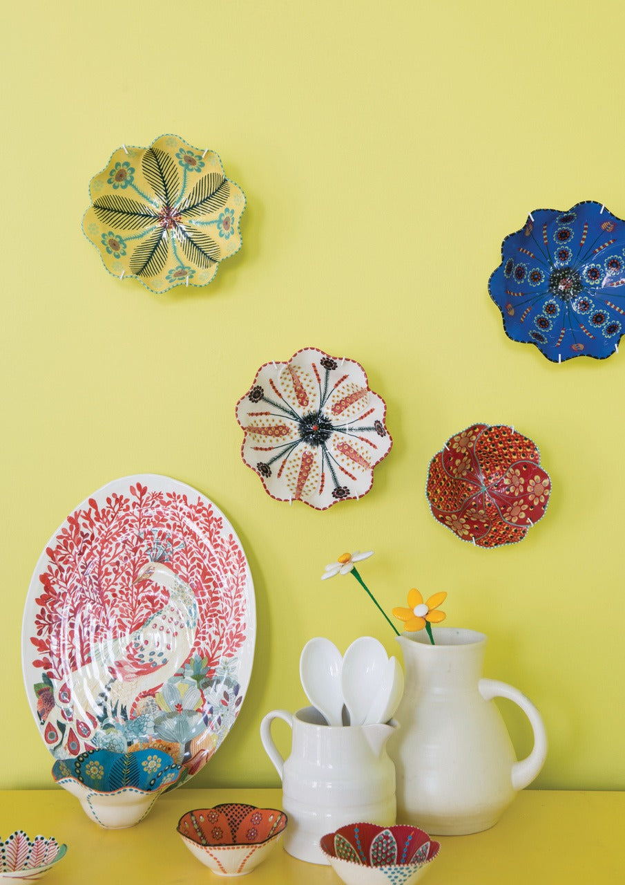 Farrow & Ball Yellowcake (279) in een interieur
