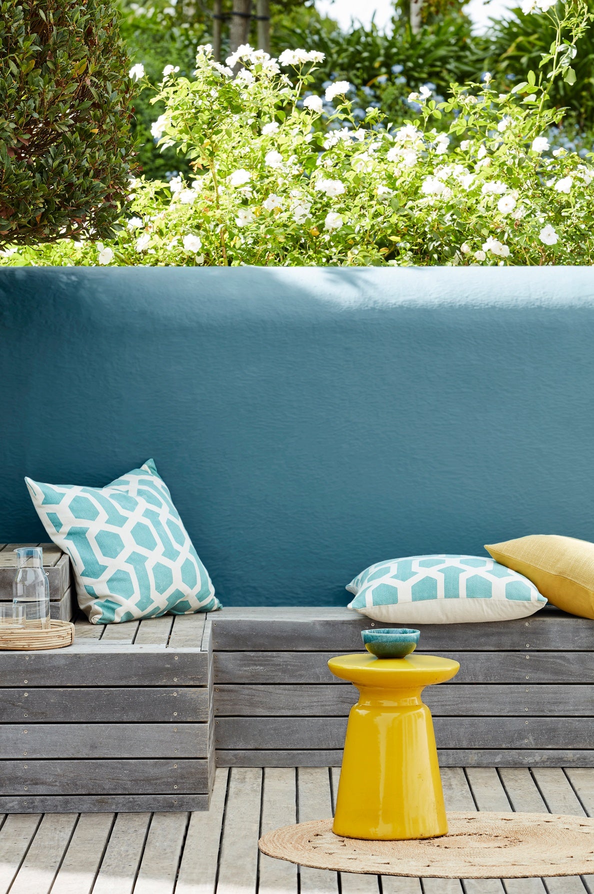Little Greene Air Force Blue (260) in een interieur