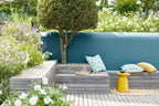 Little Greene Air Force Blue (260) - Tester in een interieur