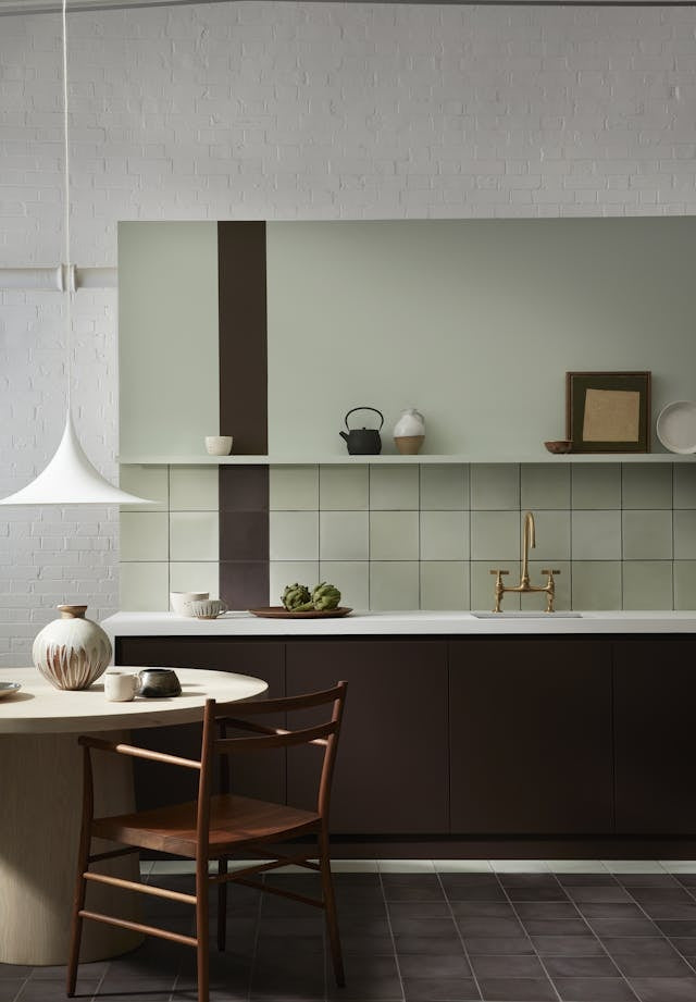 Little Greene Aquamarine (138) in een interieur