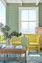 Little Greene Aquamarine Deep (198) - Tester in een interieur