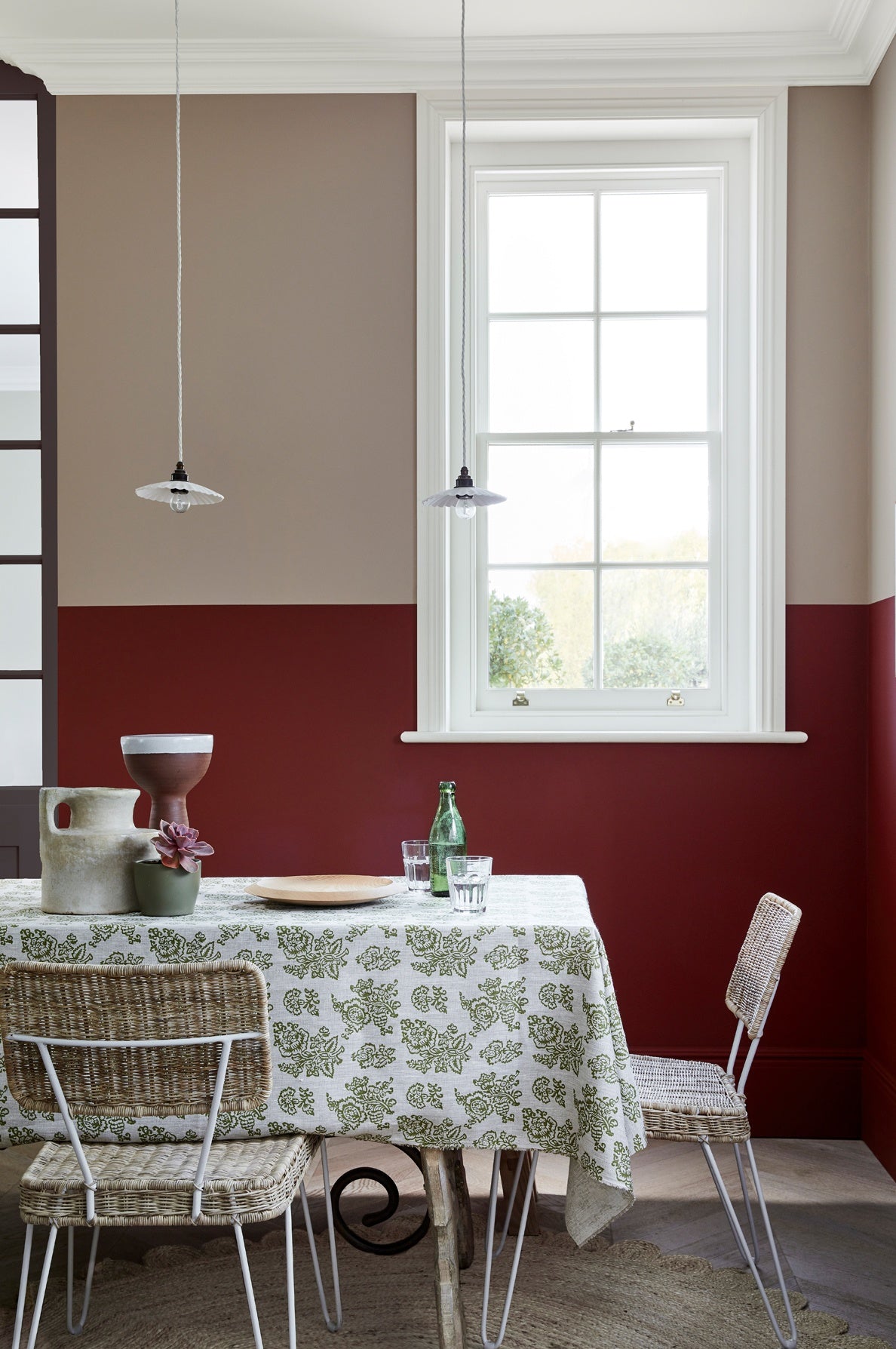 Little Greene Arras (316) - Tester in een interieur