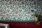 Little Greene Baked Cherry (14) in een interieur