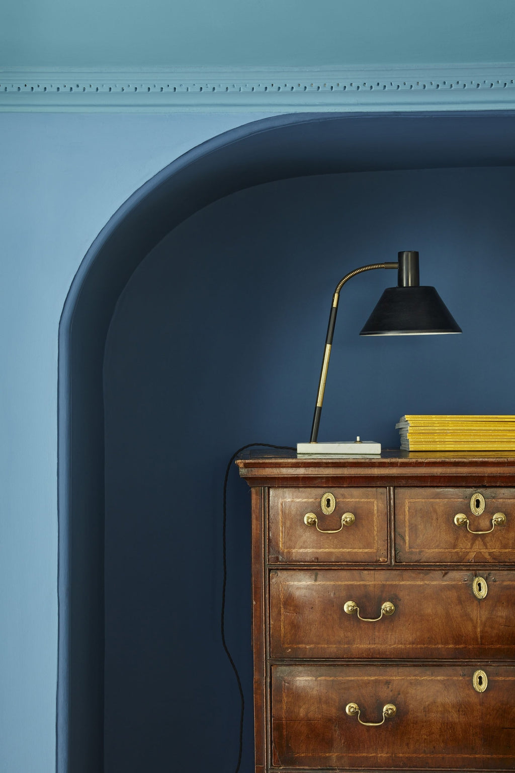 Little Greene Blue Verditer (104) in een interieur