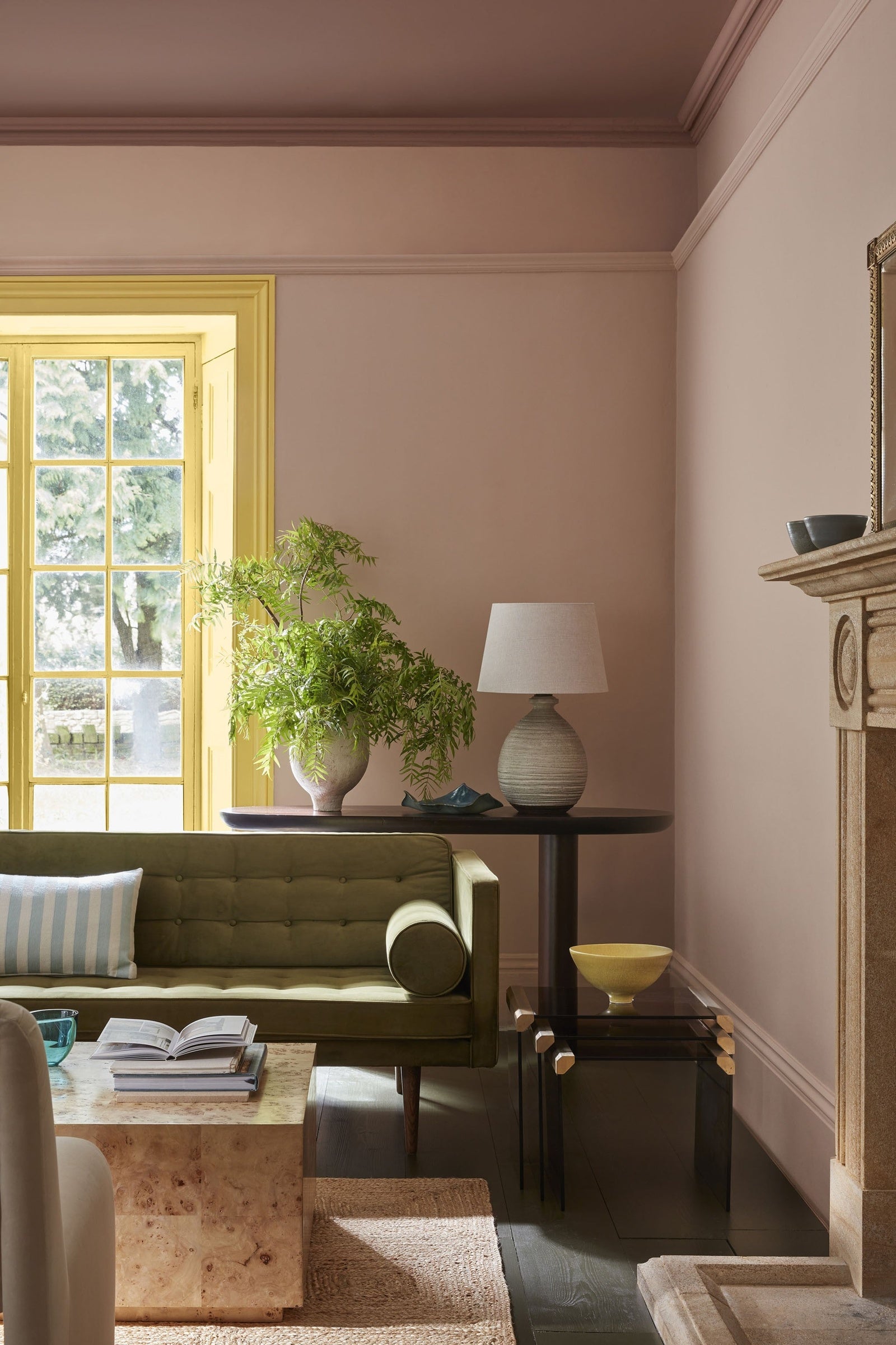 Little Greene Blush (267) - Tester in een interieur