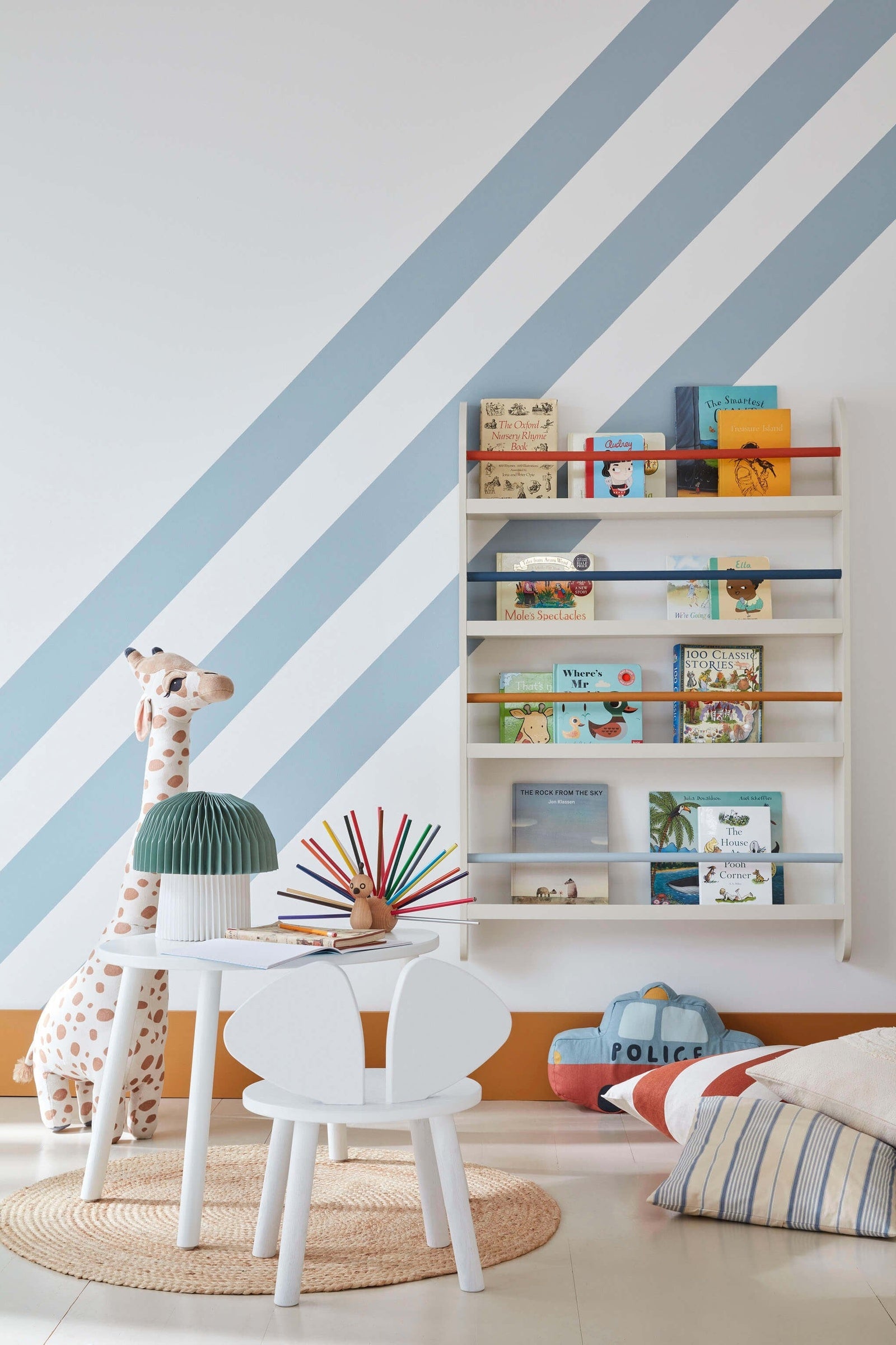 Little Greene Bone China Blue (107) in een interieur