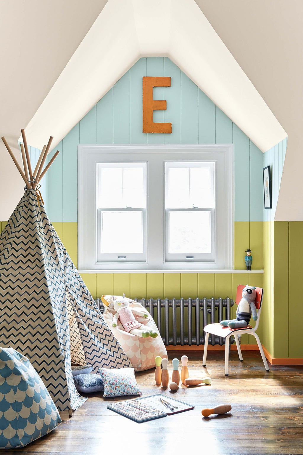 Little Greene Brighton (203) in een interieur