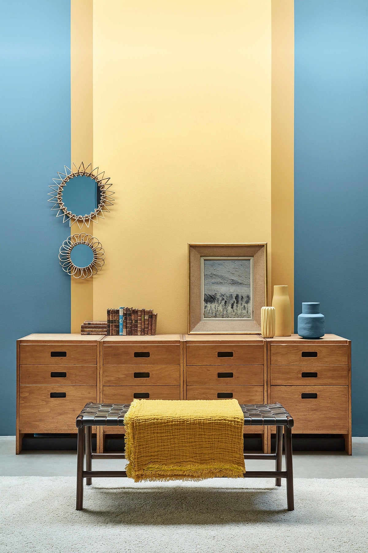 Little Greene Carys (148) - Tester in een interieur