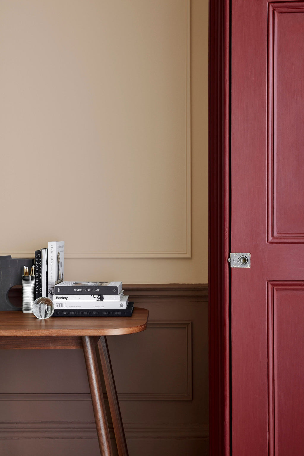 Little Greene Castell Pink (314) in een interieur