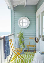 Little Greene Celestial Blue (101) in een interieur