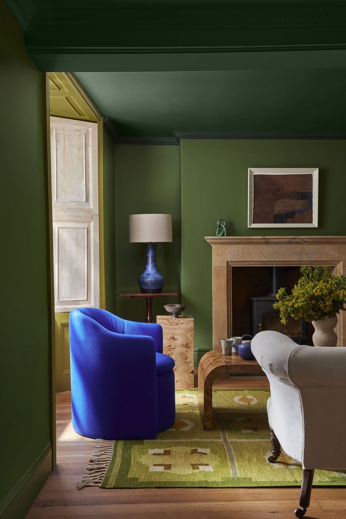 Little Greene Citrine (71) in een interieur