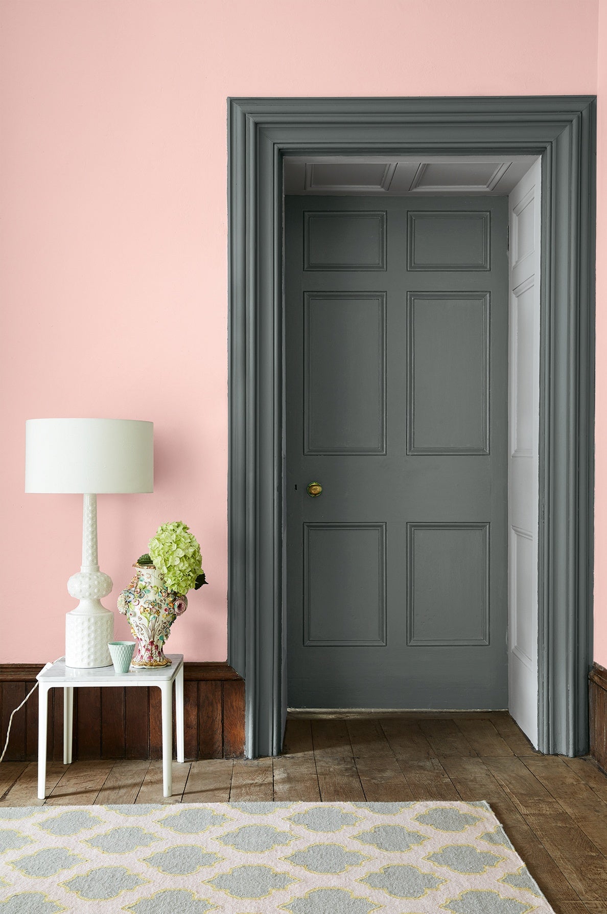 Little Greene Confetti (274) - Tester in een interieur
