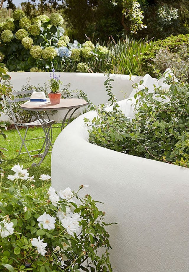 Little Greene Cool Arbour (232) - Tester in een interieur